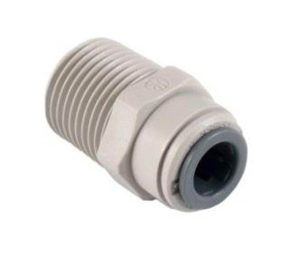 3/8 X 1/2 NPTF Straight Adaptor - commercial coffee spare part