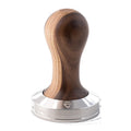 LELIT 57mm coffee tamper with stainless steel base and BICOLOUR wood handle - commercial coffee spare part