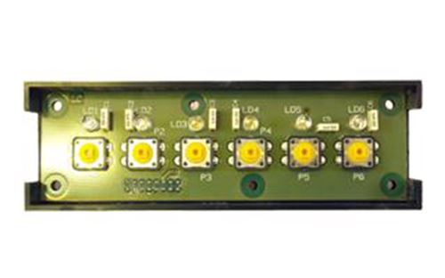 Reneke - Keyboard 6 Leds Blue Leds  - Pn: RE8769 - commercial coffee spare part