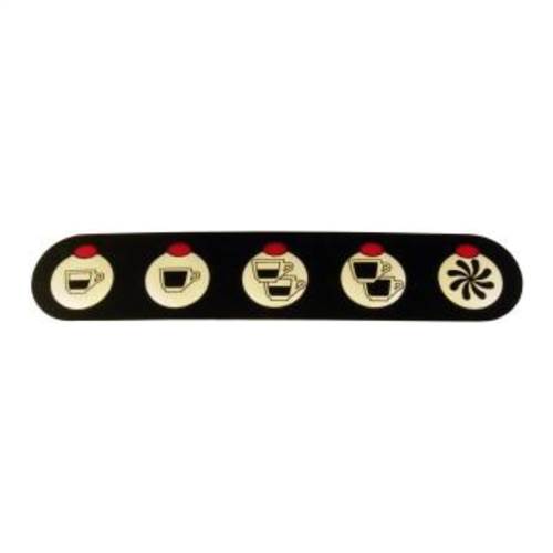 San Marco - SM80 Touch Panel Membrane - Original Manufacturerpn: SM1664 - commercial coffee spare part