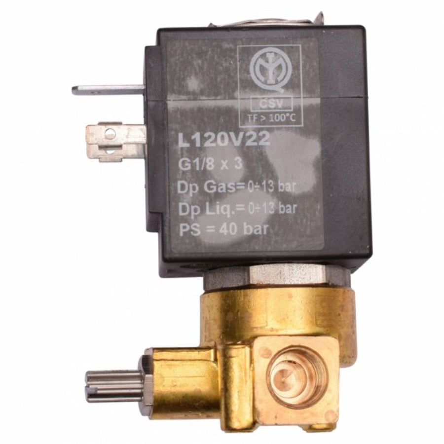 San Remo Solenoid Valve Sirai 2 Ways 24VDC 9W - 10303129 - 1120390 - commercial coffee spare part