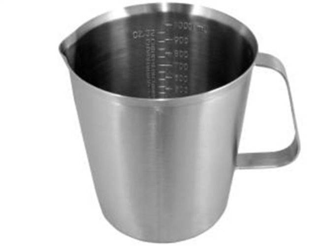 Milk Jug with Measures 1000ML  - Pn: STJ17036 - commercial coffee spare part