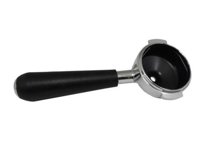 Teflon Coated Filterholder - Inclined Handle  - Pn: TGH22722 - commercial coffee spare part