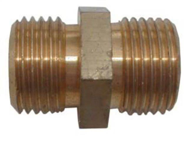 Equal Straight - 1/2M X 1/2M Brass Fitting  - Pn: UVFI0056 - Pack Of 2 - commercial coffee spare part