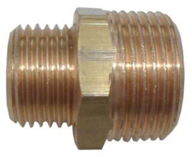 Unequal Straight - 3/4M X 1/2M Brass Fitting  - Pn: UVFI0060 - commercial coffee spare part