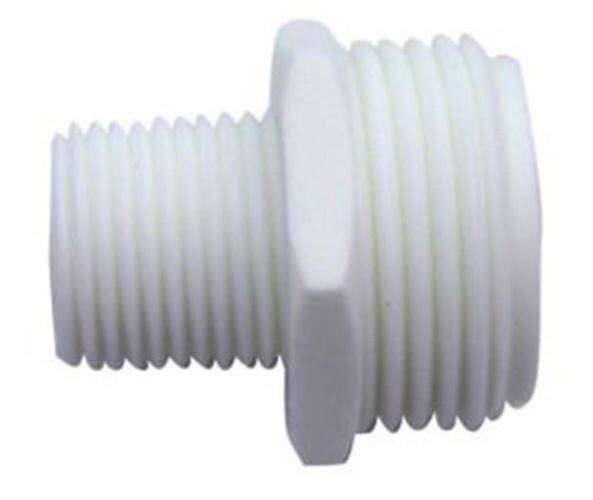 Plastic/Nylon - 3/4" BSP X 3/8 NPT Nylon Fitting  - Pn: UVFI0239 - commercial coffee spare part