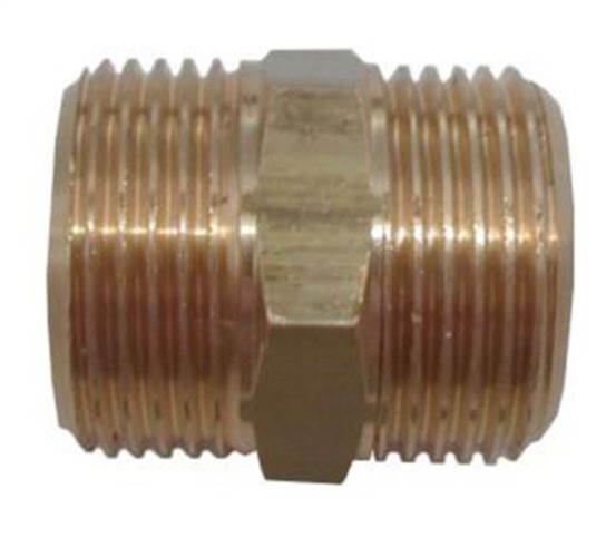 Equal Straight - 3/4M X 3/4M Brass Fitting  - Pn: UVFI0421 - commercial coffee spare part