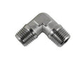 Stainless Steel - Fitting 1/4M X 1/4M Elbow  - Pn: UVFI1344 - Pack Of 2 - commercial coffee spare part