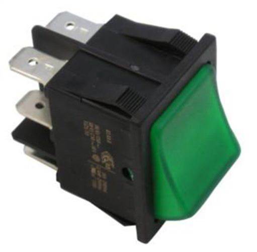 Rocker Switch - G - 6 Terminals  - Pn: UVSW2448 - commercial coffee spare part
