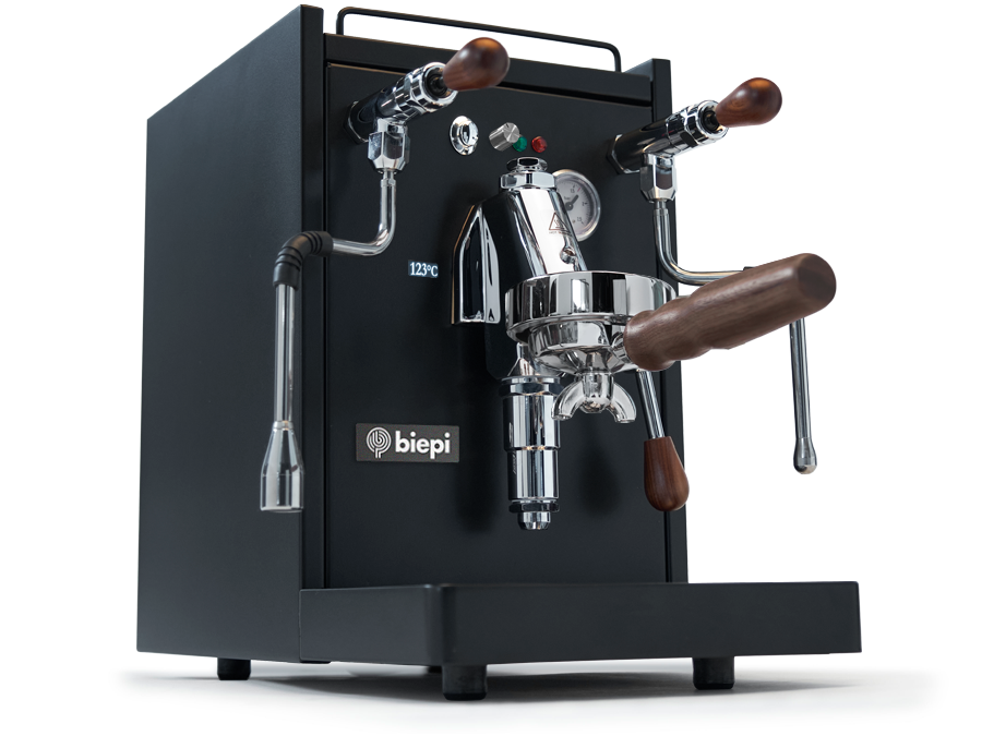 Biepi SARA Espresso Machine - 1 Group, Retro Black Knobs | UK Trade Supplier