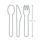 Vegware Compostable paper cutlery kit
