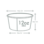 Vegware 12oz / 360ml soup container, 115-Series