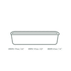 Vegware 16oz / 500ml rectangular kraft food container