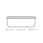 Vegware 24oz / 750ml rectangular kraft food container