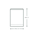 Vegware 6.5 x 3 x 9in / 160 x 65 x 235mm Therma paper bag
