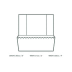 Vegware 8 x 2 x 9in / 205 x 50 x 230mm Therma paper pouch