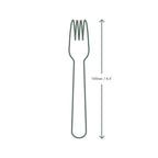 Vegware Compostable wooden fork, wrapped