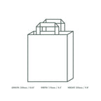 Vegware Medium recycled paper carrier (8.5in width, volume 6.0L)