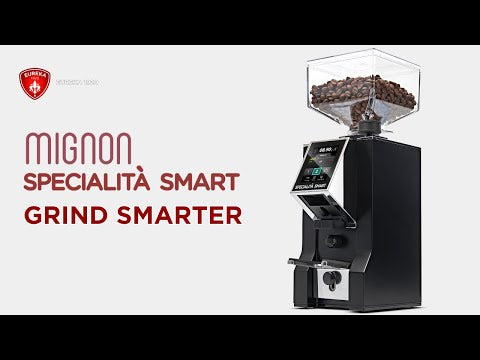 EUREKA MIGNON SPECIALITA SMART 55 COFFEE GRINDER - BLACK