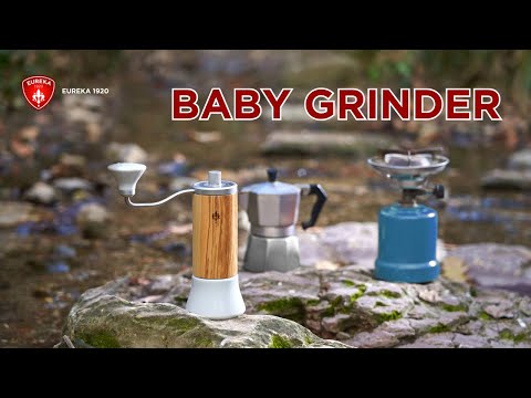 EUREKA BABY HAND GRINDER - OLIVE BODY / CERAMIC BASE