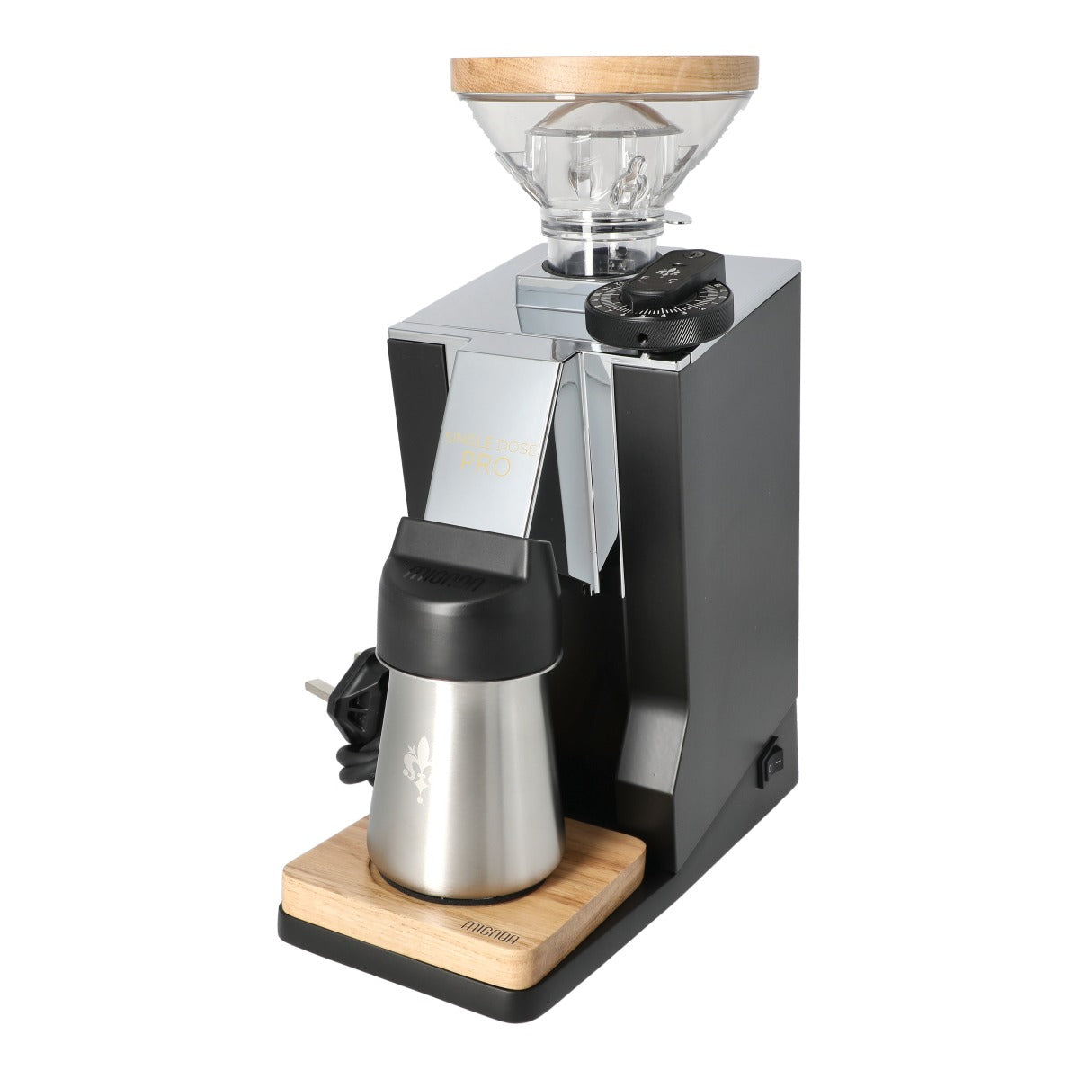 EUREKA ORO MIGNON SINGLE DOSE PRO 65 COFFEE GRINDER – BLACK – NEARLY NEW