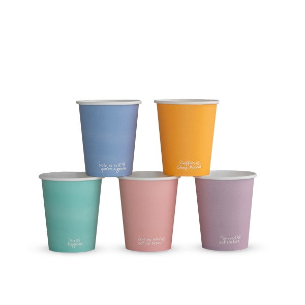 Vegware 6oz / 180ml Feel Good hot cup, 72-Series - EU