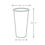 Vegware Pint to brim paper cup, UKCA mark, 89-Series