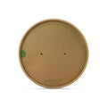 Vegware Round kraft paper lid, 150-Series