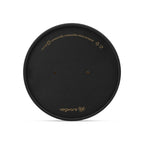 Vegware Round black paper lid, 150-Series