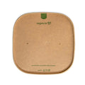 Vegware Square kraft paper lid