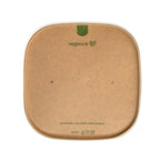 Vegware Square kraft paper lid