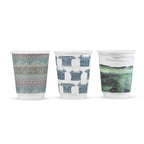 Vegware 8oz / 250ml Gallery design double wall hot cup, 79-Series