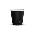 Vegware 10oz / 320ml black double wall hot cup, 89-Series