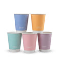 Vegware 8oz / 250ml Feel Good double wall hot cup, 79-Series