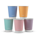 Vegware 12oz / 360ml Feel Good double wall hot cup, 89-Series