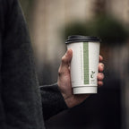 Vegware 16oz / 500ml white double wall hot cup, 89-Series