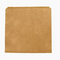 Vegware 12 x 12in / 315 x 315mm recycled kraft flat bag