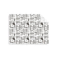 Vegware 400 x 300mm white greaseproof sheet - Grill