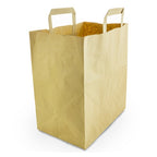 Vegware Large recycled paper carrier (10in width, volume 11.6L)