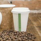Vegware 8oz / 250ml white hot cup, 79-Series