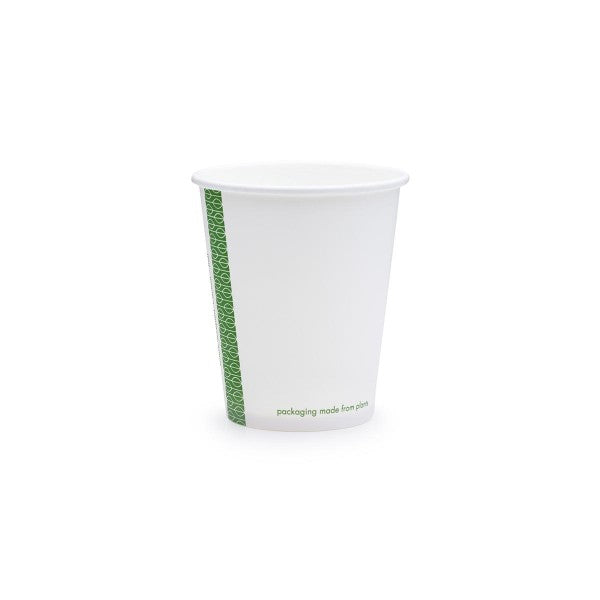 Vegware 6oz / 180ml white hot cup, 72-Series - EU