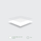 Vegware 90-Series flat paper hot lid
