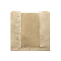 Vegware 8.5 x 8.5in / 215 x 215mm kraft NatureFlex window bag