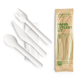 Vegware Compostable paper cutlery kit