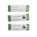 Vegware Fairtrade white sugar sticks, compostable wrap